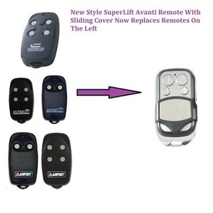 Products: Superlift Avanti Garage Door Remote - SuperLift Garage Door Remotes