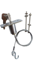 Products: Garage Door Emergency External Key Release - Tilt Garage Door Parts & Handles