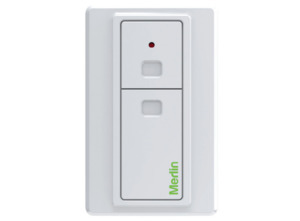 Products: MERLIN 2.0 EVO E128M WALL BUTTON REMOTE - Merlin Garage Door Remotes & Keypads