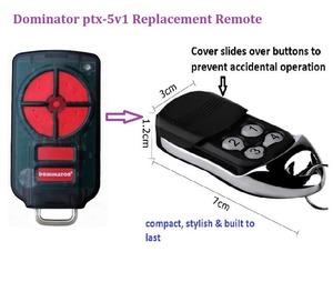 Dominator ptx-5v1 Garage Door Remotes NZ