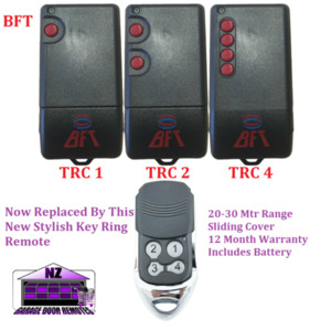 Bft Trc 1,2,4 Garage Door Gate Remote