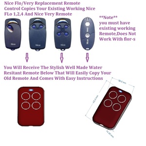 Products: Nice Flo Gate Remote NZ
