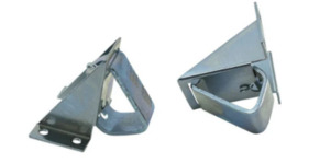 Tilt Door Bottom Catches Pair - Tilt Garage Door Parts & Handles