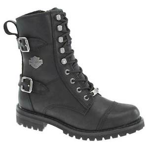 Womens Harley Boots And Footwear: Harley wo-d83853 HARLEY Womens Balsa 7" Motorcycle Boots