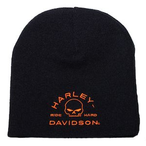 Mens And Womens Hats And Caps: brvc0121 Harley HD BEANIE ZONE  BLACK  brvc0121