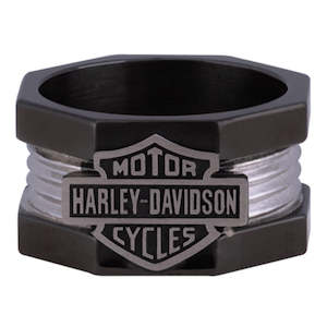 hsr0075 Harley MOD RING MENS B&AMP;S NUT AND BOLT hsr0075