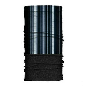 Hairglove: hg54801 Harley HAIR GLOVE BLUE STRIPES POLAR WEIGHT EZ TUBE hg54801