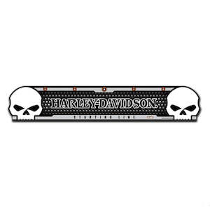 Harley Dartboards And Darts: dw61956 Harley HD STARTING LINE   SKULL   dw61956 dw61956