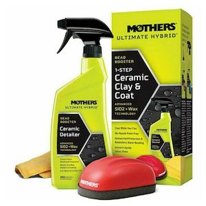 Mothers Ultimate Hybrid: Ultimate Hybrid 1-step Ceramic Clay  and ; Coat 07260