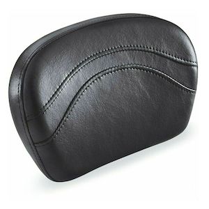 Ghd Backrests Pads Etc: 52657-04b Harley 52657-04B Custom Stitching Passenger Backrest Pad