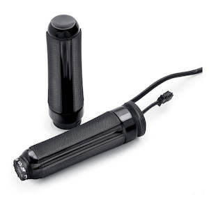 H D Grips: 56100358 Harley Airflow Heated Hand Grips 56100358