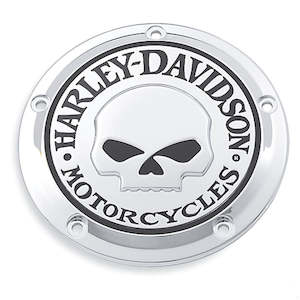 H D Derby Covers: 25441-04a Harley 25441-04A WILLIE G SKULL DERBY COVER
