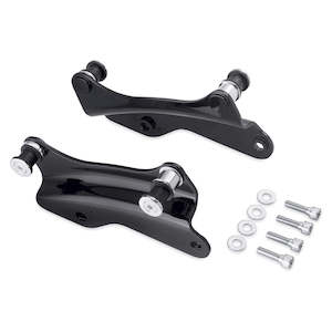 H D Docking Hardware: 52300354 Harley 4-Point Docking Hardware Kit - Gloss Black 52300354