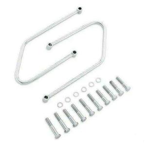 91790-84c Harley Chrome Saddlebag Supports - 91790-84C