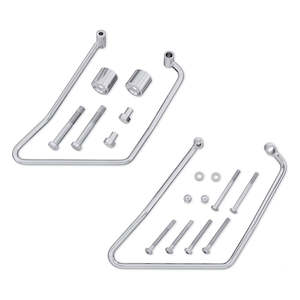 90201324 Harley Chrome Saddlebag Supports 90201324