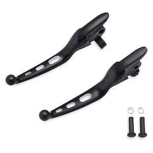 H D Handlebars Levers Controls: 41700424a Harley Edge Cut Hand Control Lever Kit 41700424A