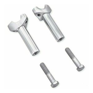 H D Handlebars Levers Controls: 56063-82a Harley Straight Handlebar Riser Kit - 56063-82A