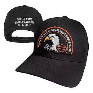 Mens And Womens Hats And Caps: BRVC0126 HD CAP STOIC EAGLE  BLACK  brvc0126