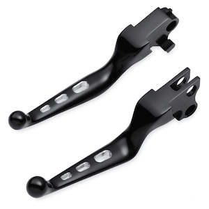 H D Handlebars Levers Controls: 55798-10a Harley Edge Cut Hand Control Lever Kit 55798-10A