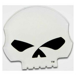 Harley Davidson Pins: sa8004958 HARLEY Cut-Out Willie G Skull Logo Hard Acrylic Magnet sa8004958