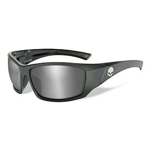 Genuine Harley Davidson Sunglasses 2: hatat02 Harley SUNGLASSES TAT GRYSIL/GUNMTL FRM HATAT02 hatat02