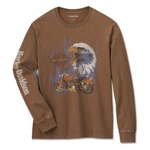H-D EAGLE RIDERLONG SLEEVE TEE