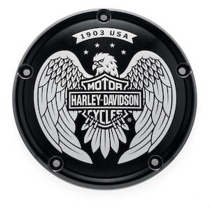 H D New Arrivals: 25701553 Harley Eagle Bar & Shield Derby Cover 25701553