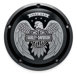 25701551 Harley Eagle Bar & Shield Derby Cover 25701551