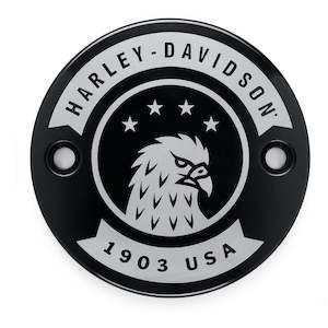 25600175 Harley Eagle Bar & Shield Timer Cover 25600175