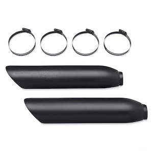 Screamin' Eagle Muffler Shields - Slash Cut 65400405