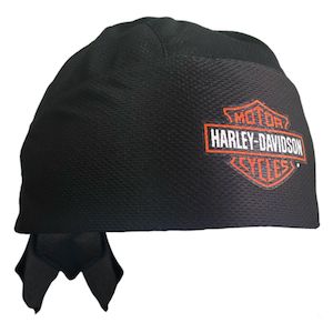 BRVC0045 HD HEADWRAP Bar and Shield BLK brvc0045