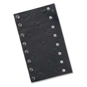 Hairglove: Harley HAIR WRAP-LEATHERBLACK 97640-25VW