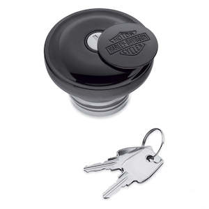 61100117a Harley Bar & Shield Logo Self-Locking Fuel Cap 61100117A