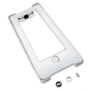 Milwaukee Eight Family Collection: 62500026 Harley Oil Cooler Cover - Chrome 62500026