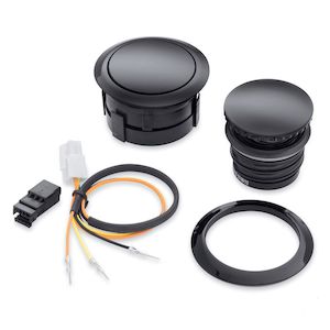 75027-08d Harley Flush-Mount Fuel Cap and Gauge Kit