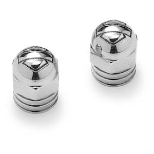 41150-98 Harley Bar & Shield Acorn Nut Valve Stem Caps 41150-98