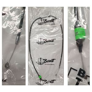 BARNETT HARLEY DAVIDSON CLUTCH CABLE : BLACK