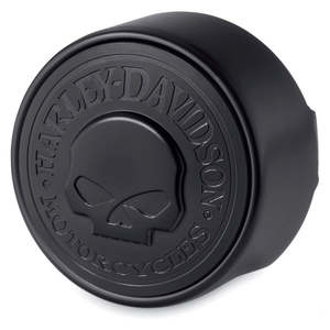 Milwaukee Eight Family Collection: 61301045 Harley 61301045 WILLIE G SKULL HORN COVER