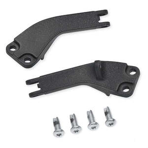 50210-06 Harley Wrinkle Black Passenger Footpeg Support Kit 50210-06