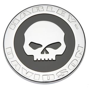 14101831 Harley 14101831 Willie G Skull Decorative Medallion