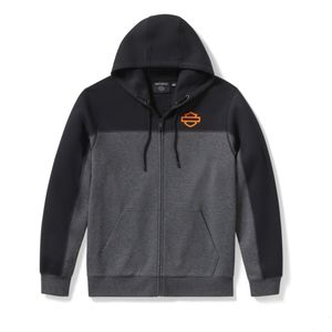 Harley HOODIE-KNITDARK GREYBLACK CL 96716-25VM