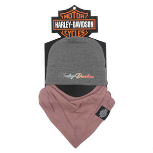 Baby And Kids: s720-3511 Harley KIDS NB GIRL BIB & BEANIE SET CHAR/HEATHER s720-3511 s720-3511