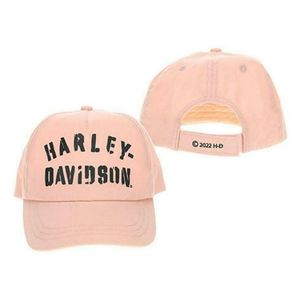 s722-0222-4 Harley KIDS TOD GIRL TWILL BASEBALL CAP PINK Fits 4-14yr s722-0222-4 s722-0222-4