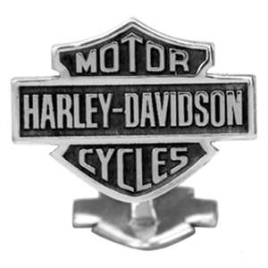 Harley Davidson Jewellery 2: hdz0041 MOD HD MENS SHIRT CUFF LINKS BAR AND SHIELD - SILVER HDZ0041