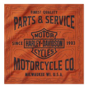 Mens Accessories: Harley 97756-25VX PARTS & SERVICE BANDANA