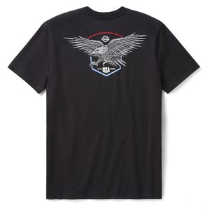Mens Harley Leisure Wear: Harley TEE-KNITBLACK 96182-26VM