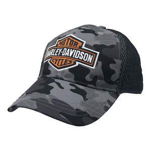 s727-0929-2 Harley KIDS TOD BOY CAMO CAP GREY Fits 2-4yr s727-0929-2 s727-0929-2