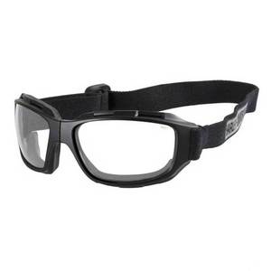 Genuine Harley Davidson Sunglasses 2: haben03 HARLEY Mens Bend Clear Lens Goggles, Collapsible Black Frames HABEN03 haben03
