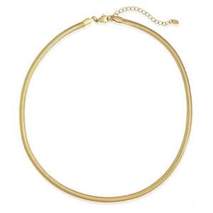 Harley Official Licenced: shn0022-18adj Harley NECKLACE SNAKE CHAIN IN GOLD S/S shn0022-18adj shn0022-18adj