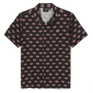 Harley SHIRT-WOVENBLACK 96812-25VM